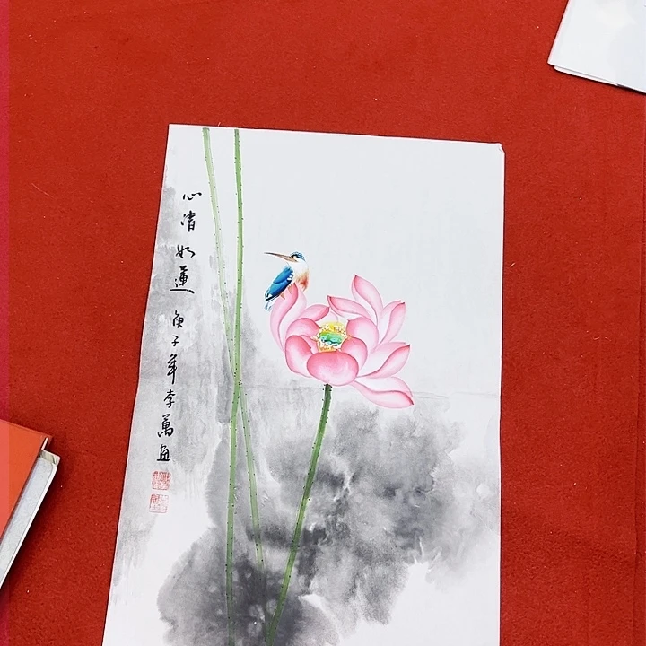 国画手绘图文并没有什么特别之