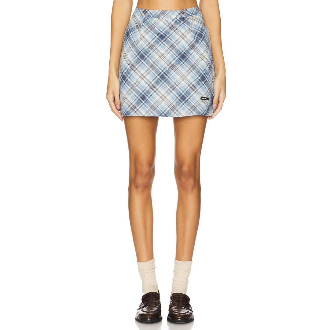 HOUSE OF SUNNY Bias Cut Heritage Skirt Baby Blue 半身裙