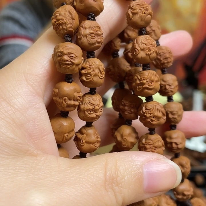 手串/手链橄榄核龙纹桃核