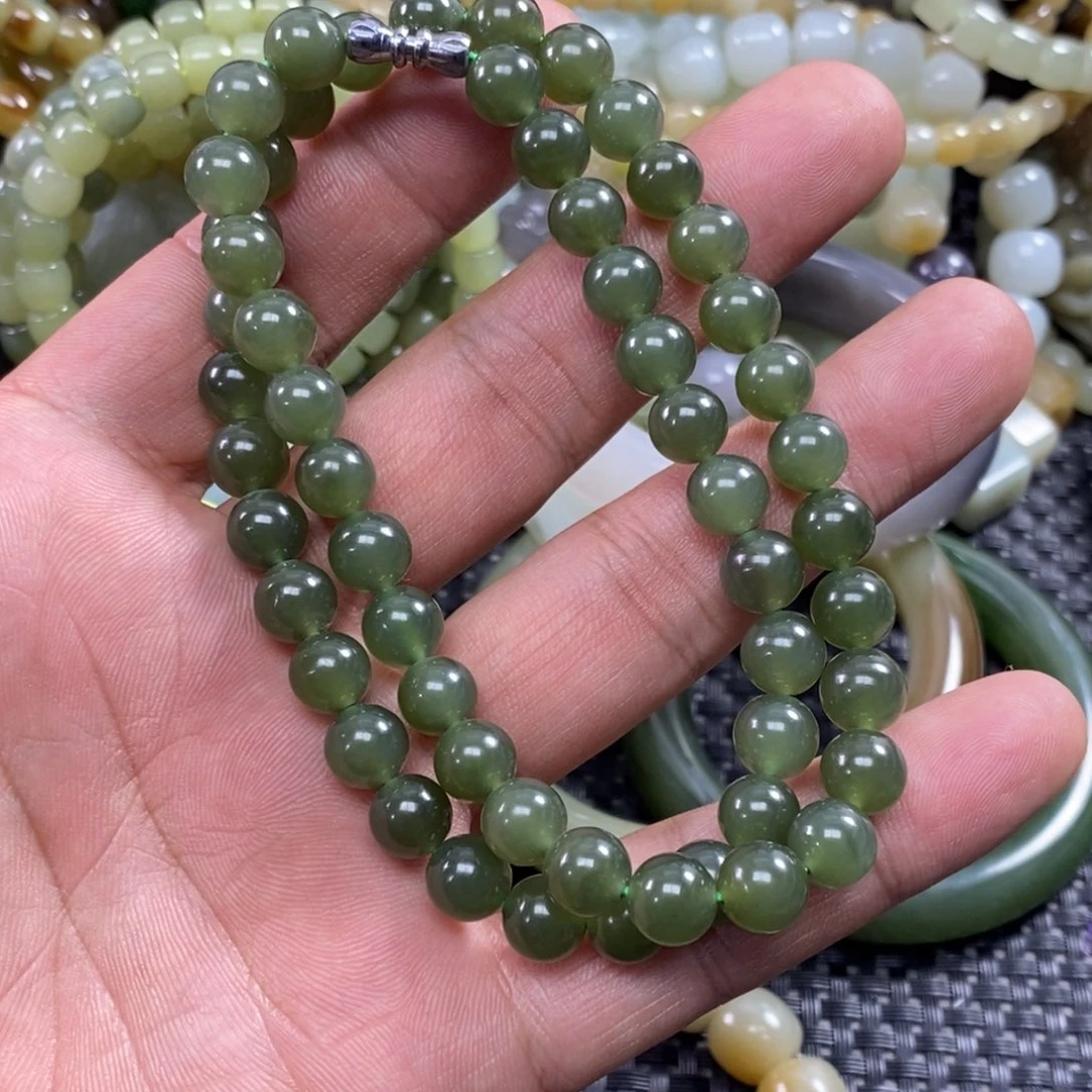 和田玉手链未镶嵌