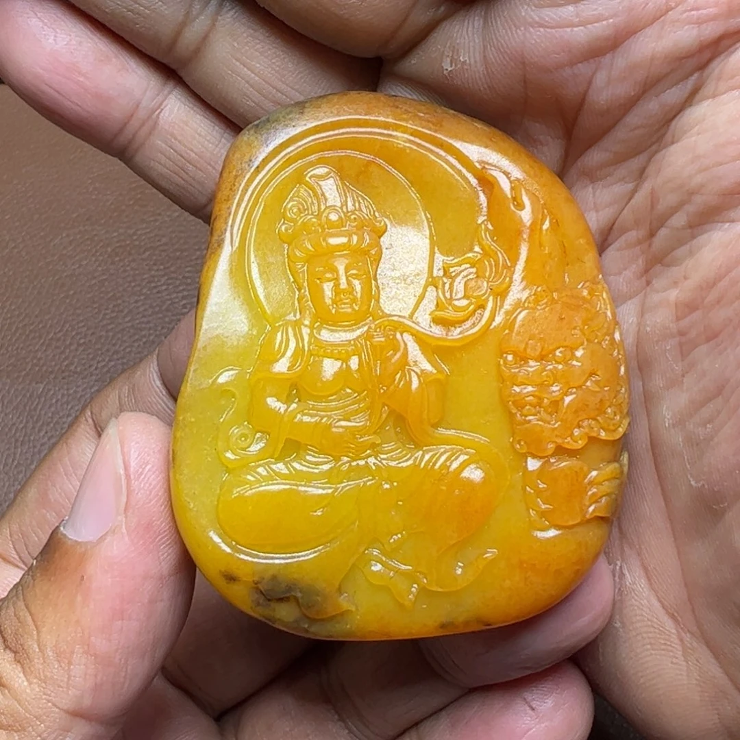 吊坠(不含链)未镶嵌和田玉