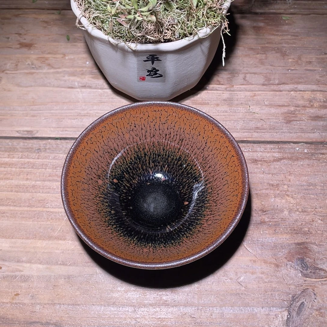 茶盏正阳龙窑柴烧建盏