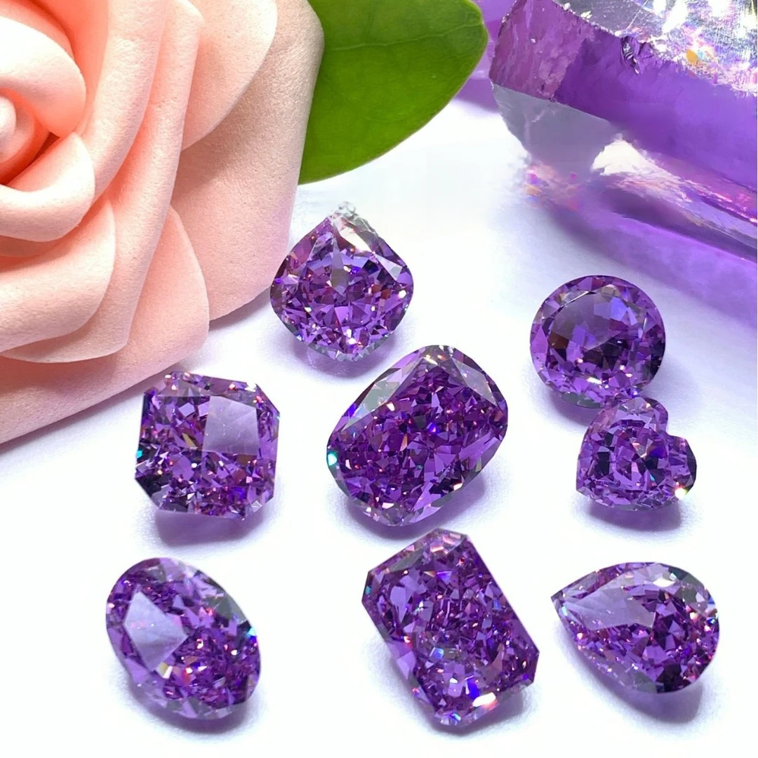 美甲轻奢饰品（高碳锆石冰花切版）天火切冰花切烟花切鸟巢切手捧花