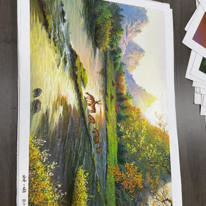 油画好想去看看那些喜欢