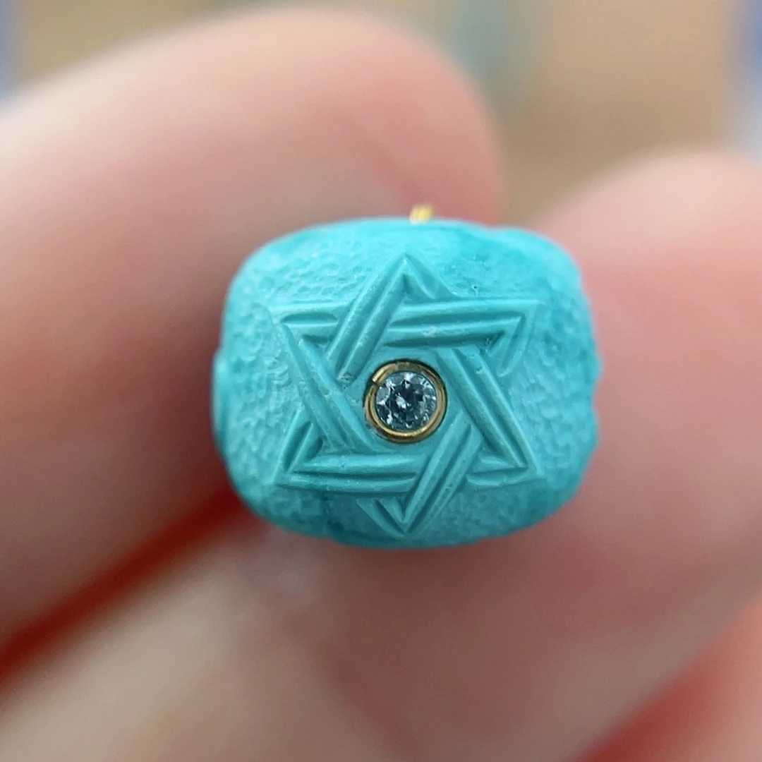 绿松石未镶嵌珠宝奇石