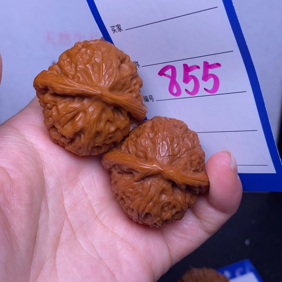 文玩核桃把件855/38.5宫灯色差福利