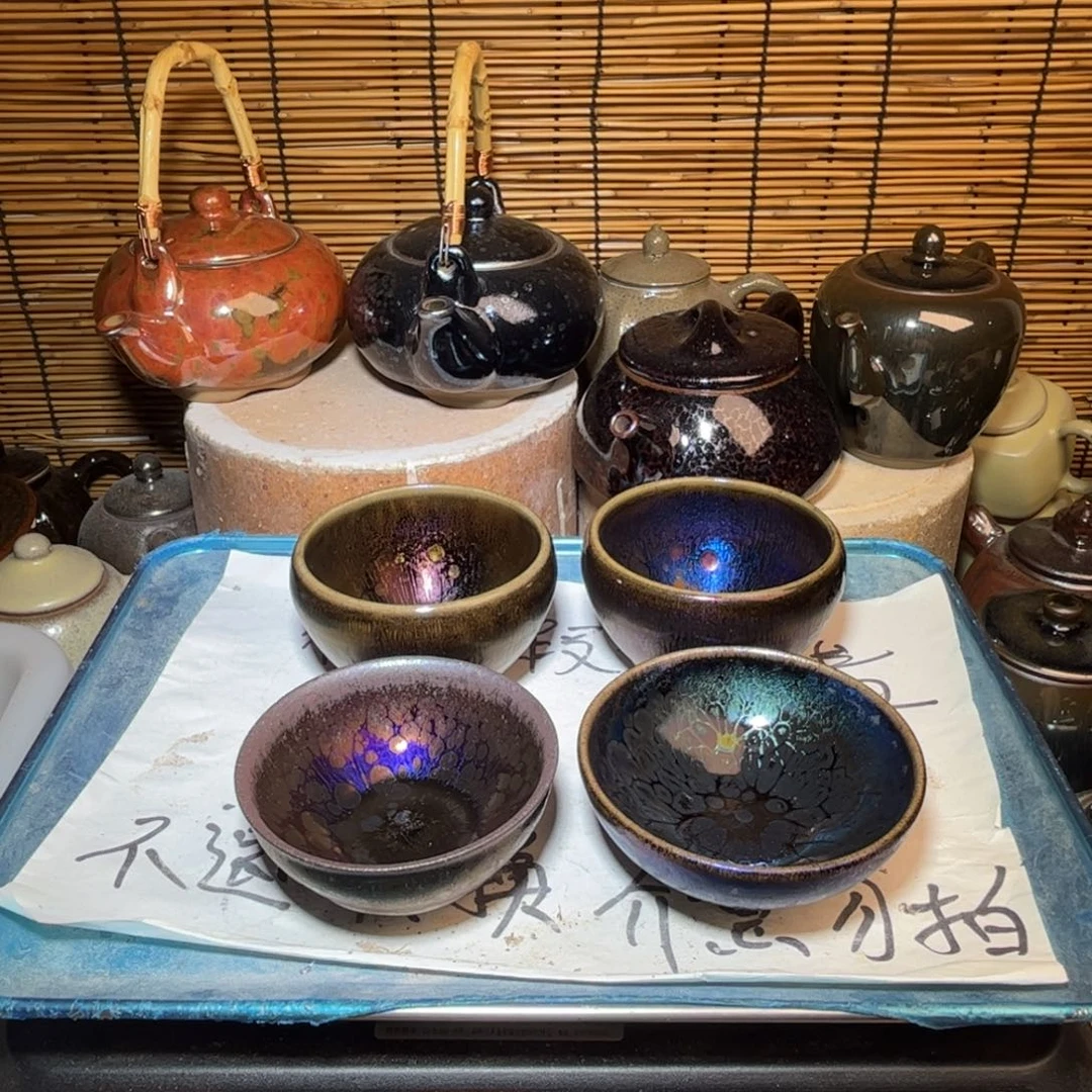 茶盏建窑建盏 微瑕作品