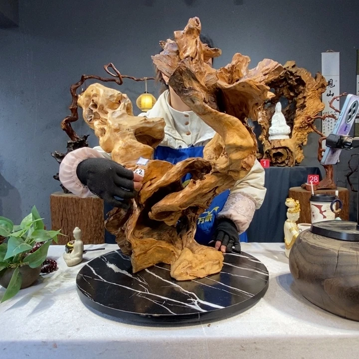 拉***帅木草木堂根艺摆件722