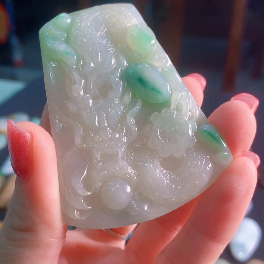 颈饰未镶嵌翡翠纯天然