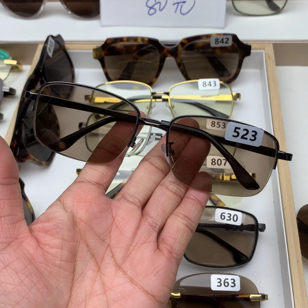 分体款半框眼镜523