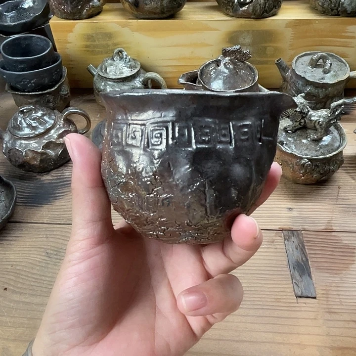 柴烧茶器福利茶壶