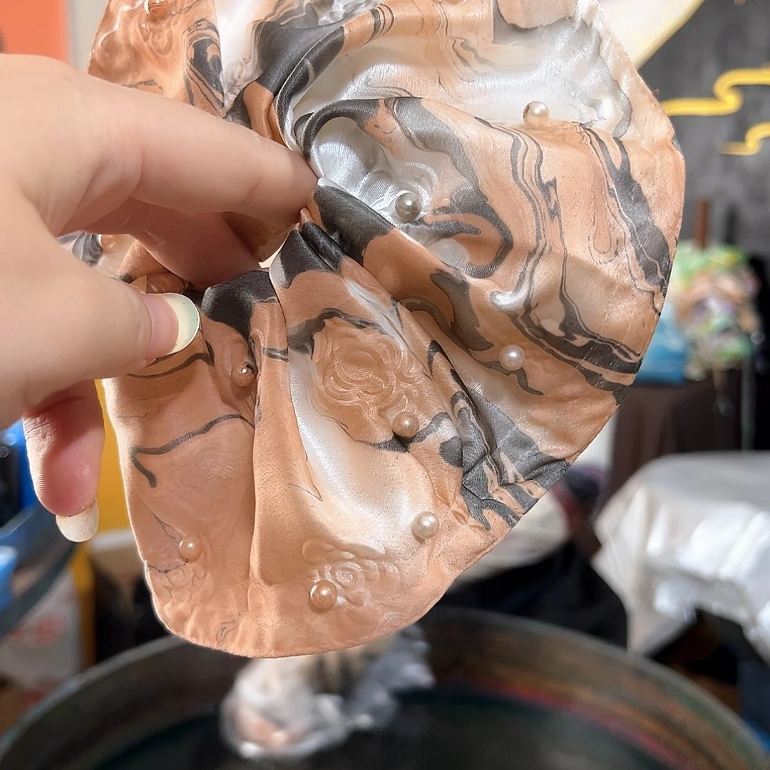 467精品圆饼发圈手作