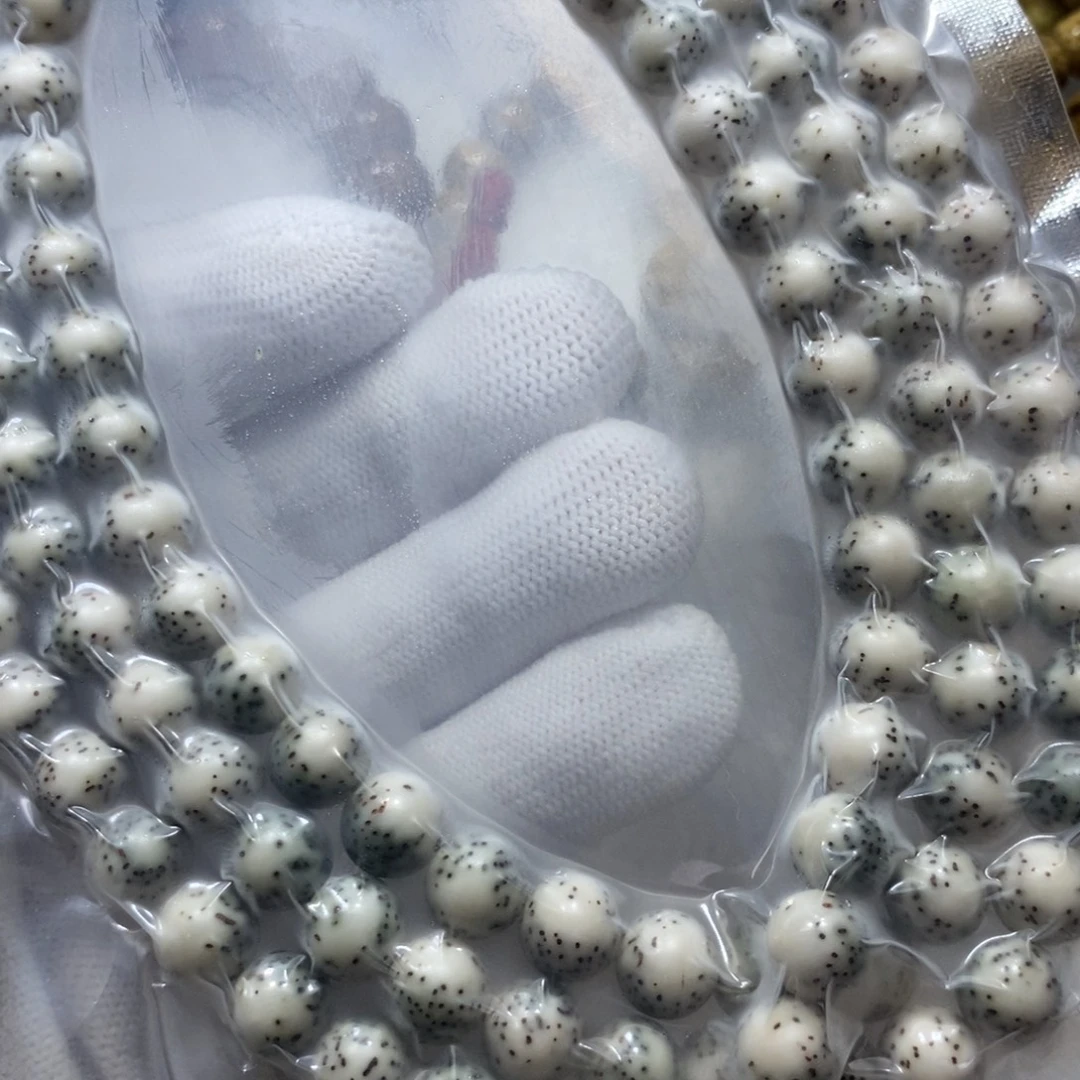 手串星月菩提青花瓷9河豚