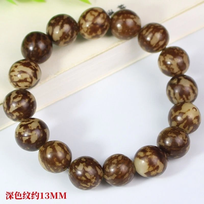 C1166-虎斑菩提单圈手串手持念珠手链男女佛珠手串文玩男士