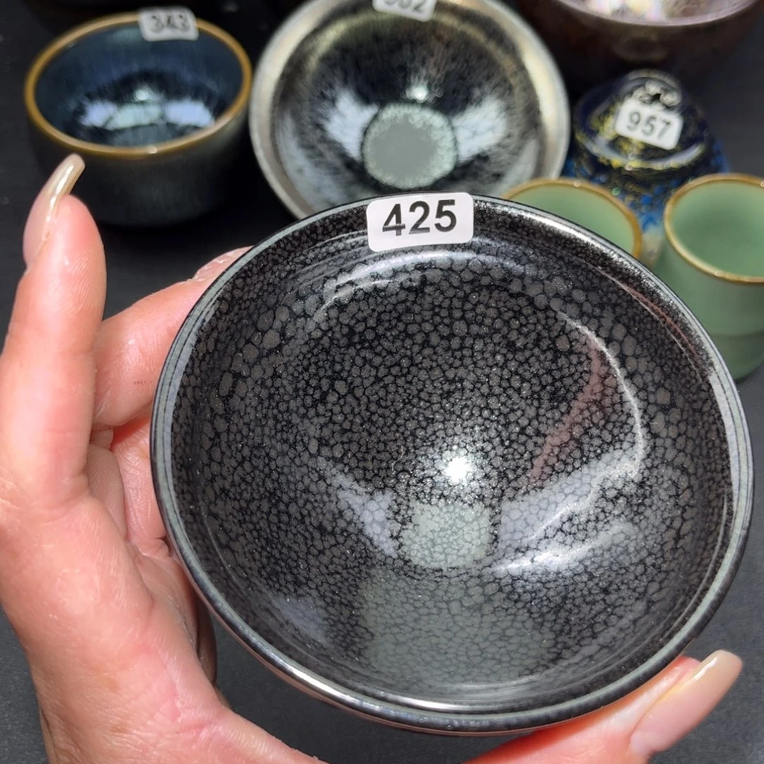 茶盏425 建盏单盏放大漏…………