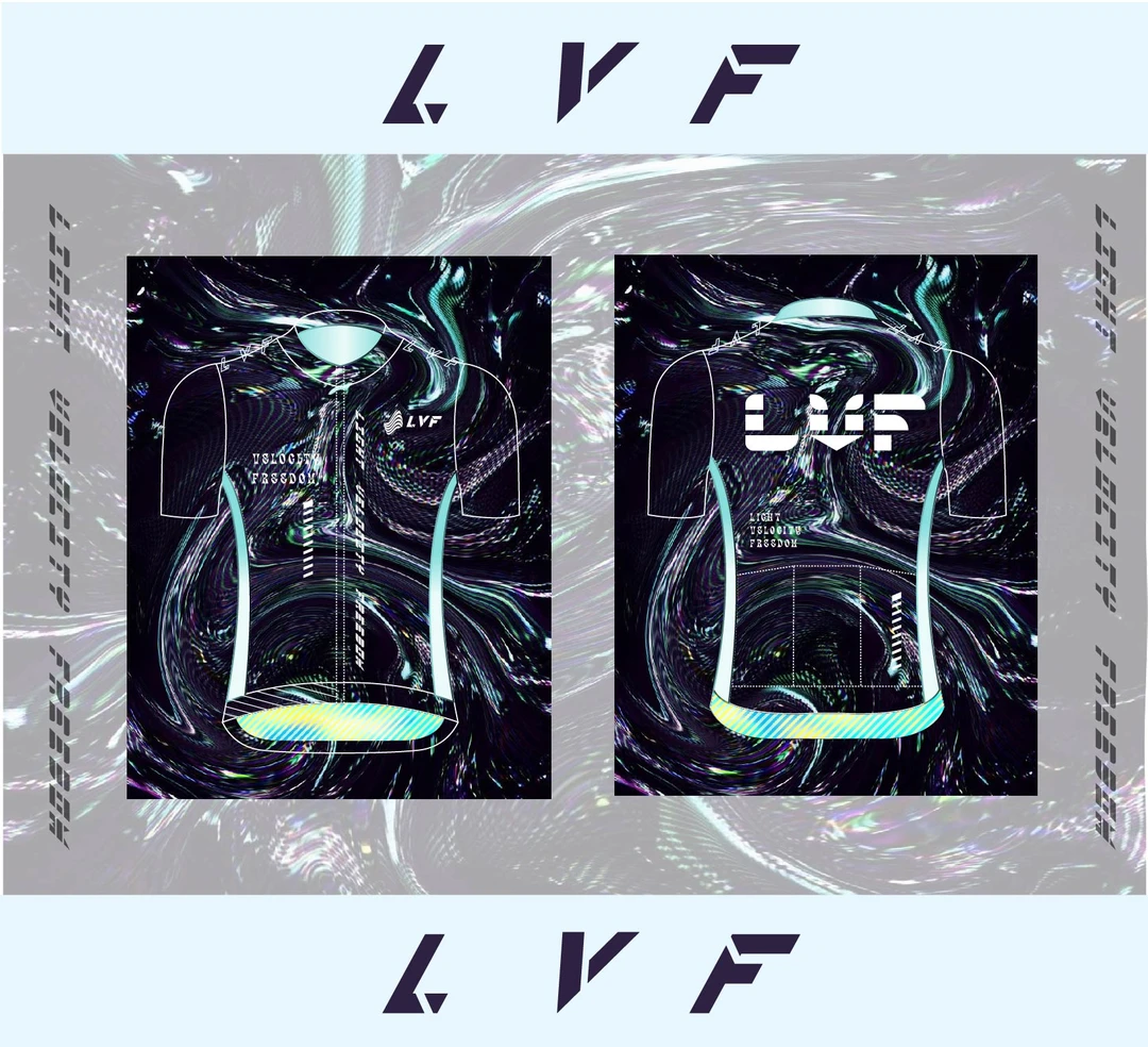 LVF 麓斐司·极夜梦幻系列男女款轻量化高透气骑行服公路车竞技版