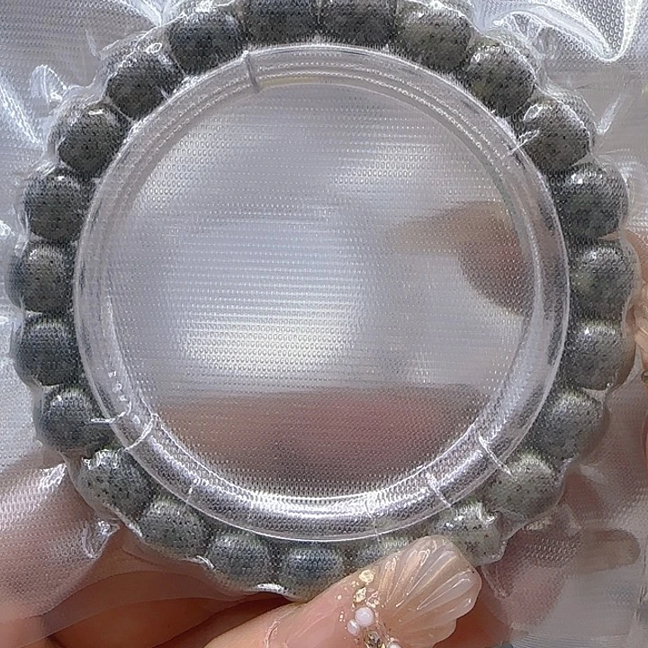 星月菩提手串153练手青花星月1.0桶单圈