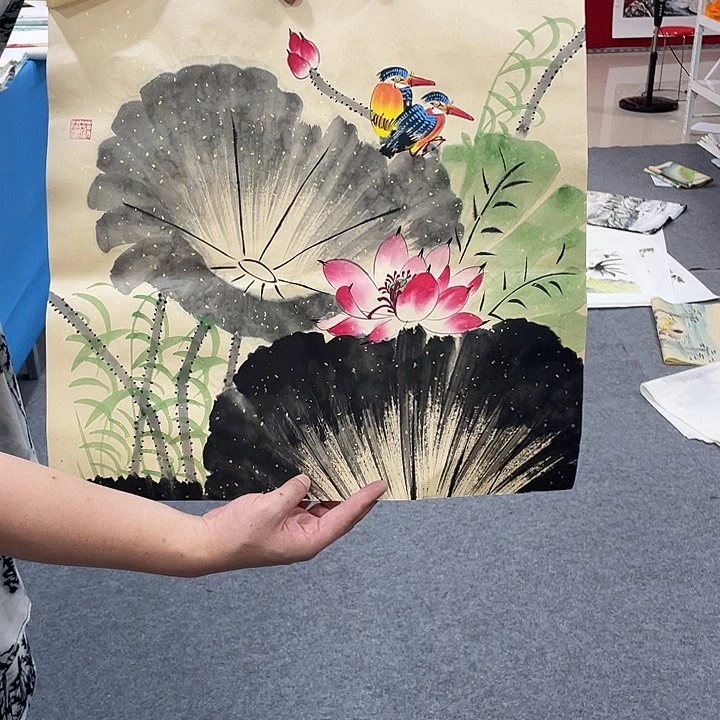 国画今天今天早上起来发现