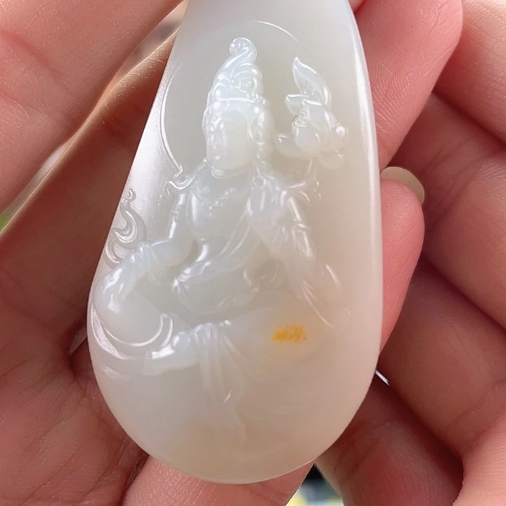 颈饰未镶嵌和田玉