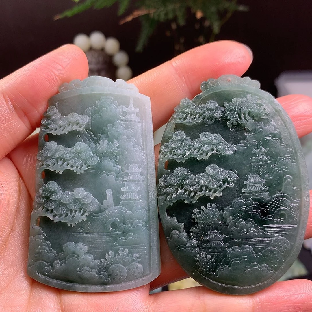 用***辰定制翡翠未镶嵌翡翠