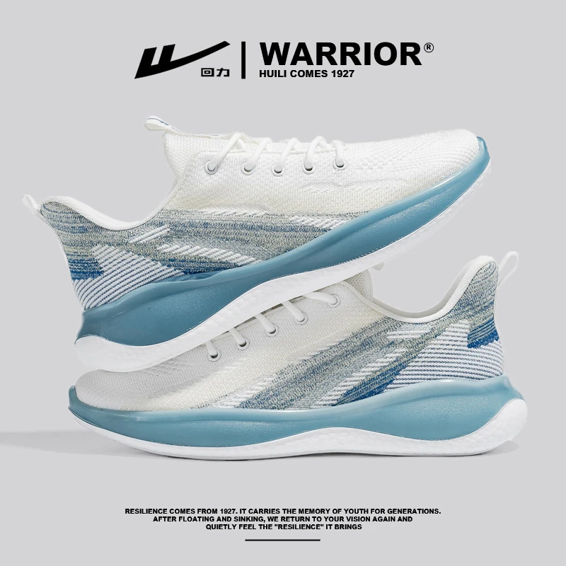 回力正品男鞋网面飞织休闲鞋2025春季男士跑鞋百搭低帮运动鞋0991