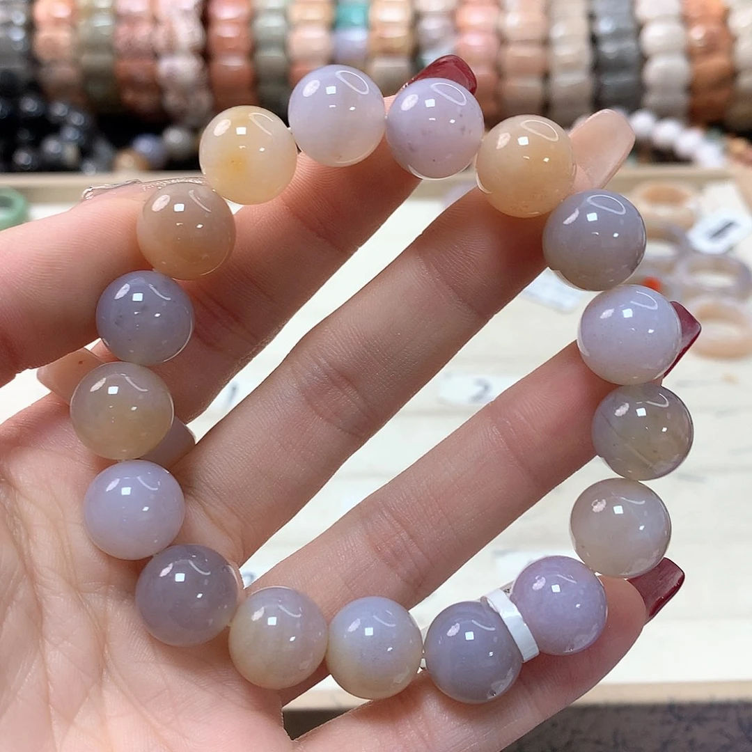 硅化珊瑚（珊瑚玉）手链未镶嵌白*878