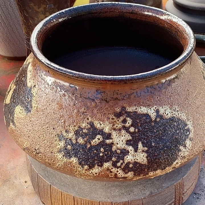 花盆紫砂口19.5深18.5飞碟