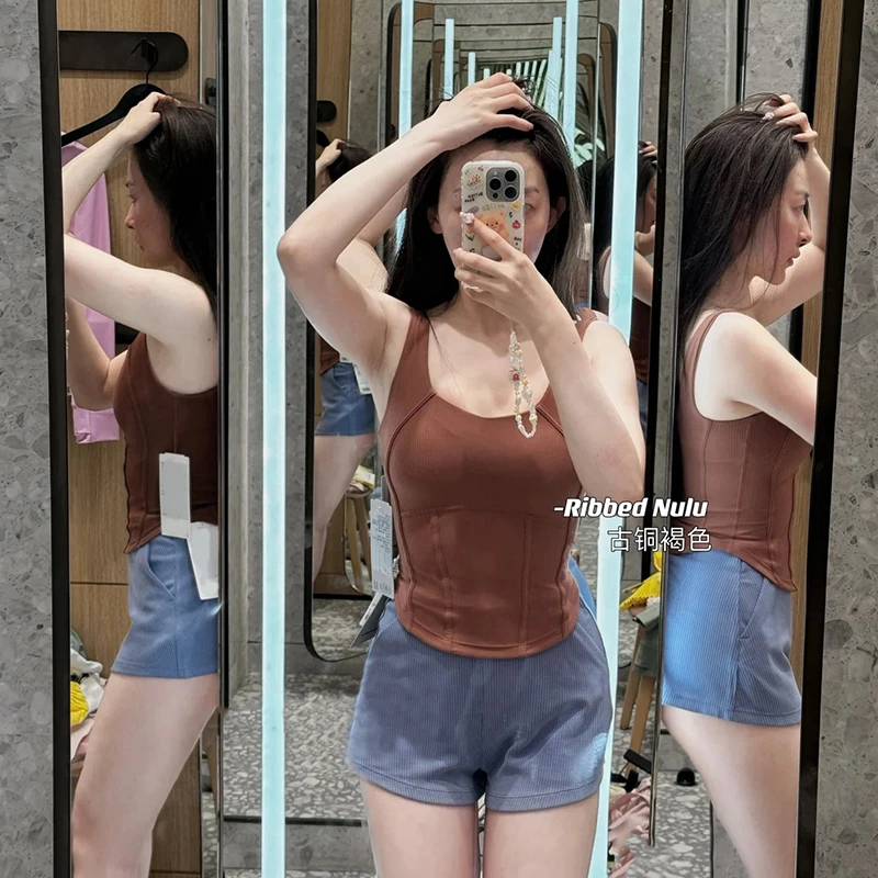 【QICIFIER】鱼骨美背 显瘦长款运动背心 3097