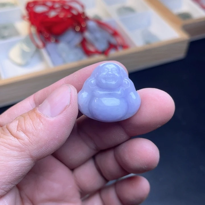 翡翠未镶嵌颈饰006