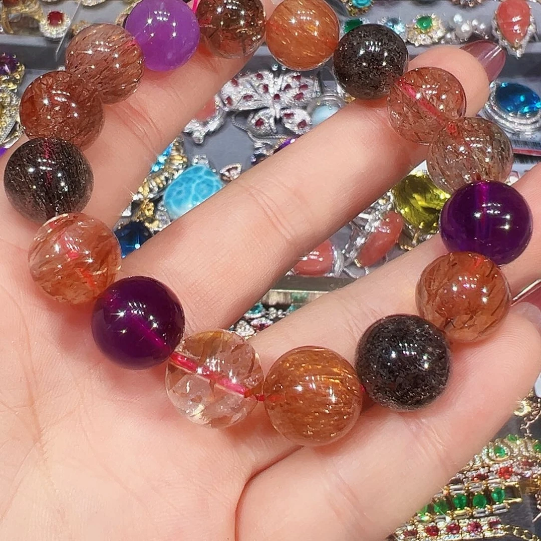 未镶嵌手链水晶超七