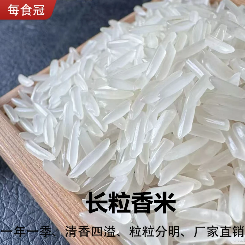 【拍5斤送5斤到手10斤】长粒香米10斤营养生态大米丝苗米包邮