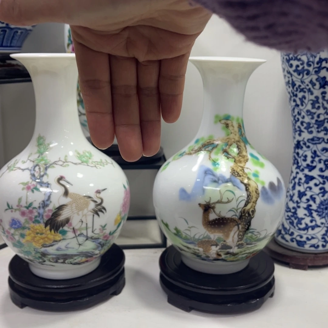 景德镇陶瓷花瓶摆件