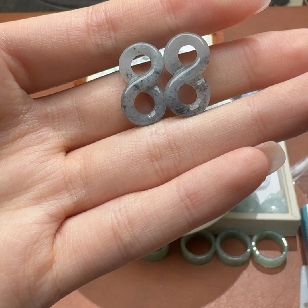 未镶嵌挂件翡翠靖*