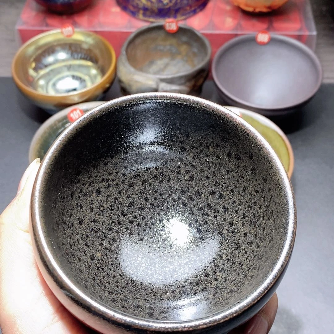 茶盏建盏主人杯茶壶盖碗品茗杯