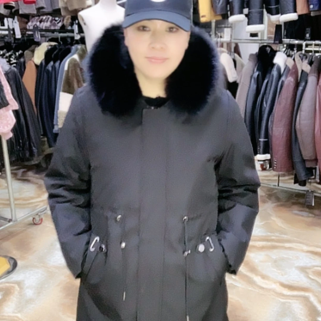 【闪购商品】真毛派克服