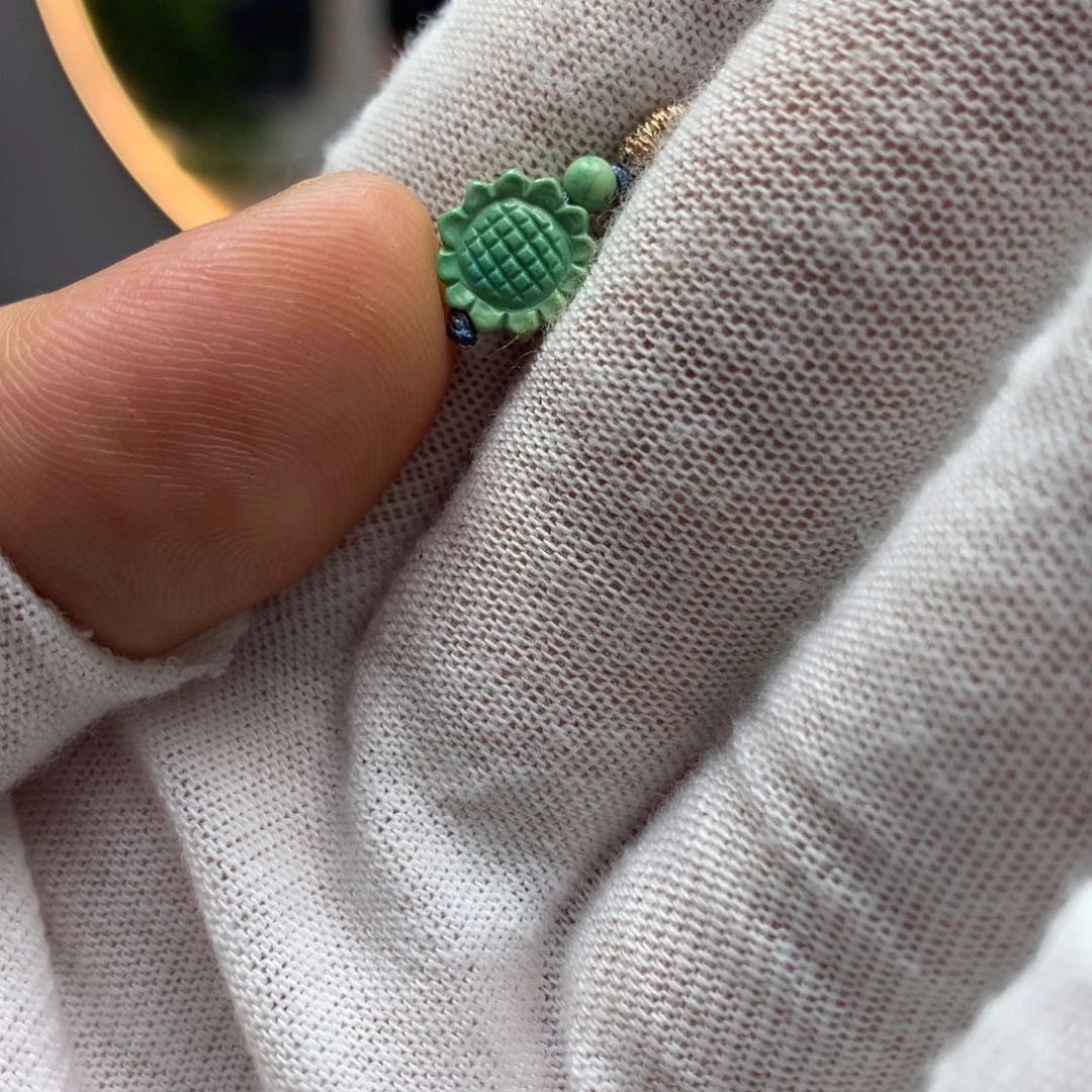 绿松石挂件未镶嵌