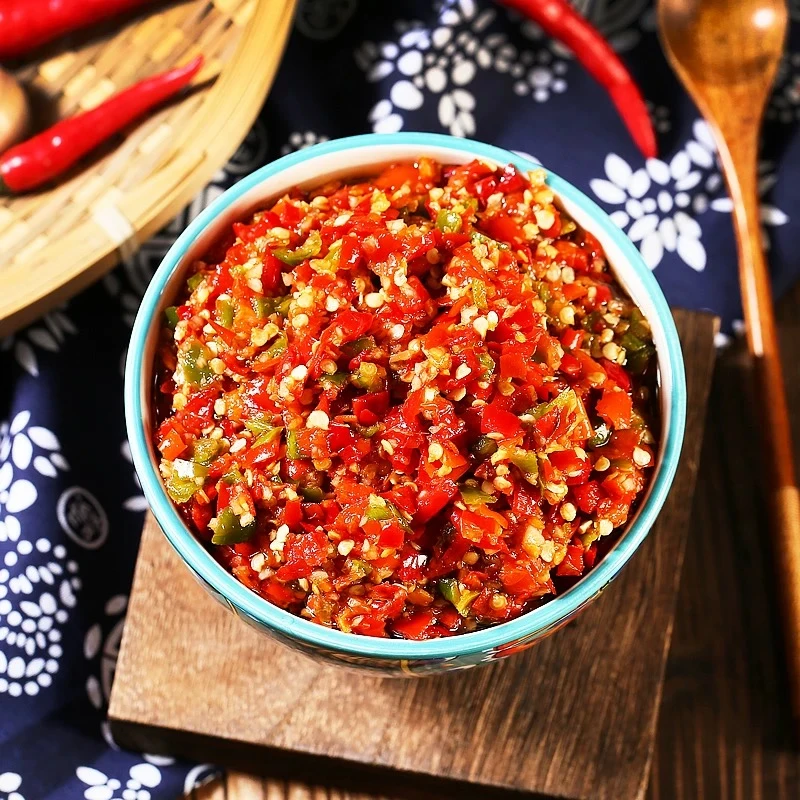 农家手工茶油剁椒特香特辣