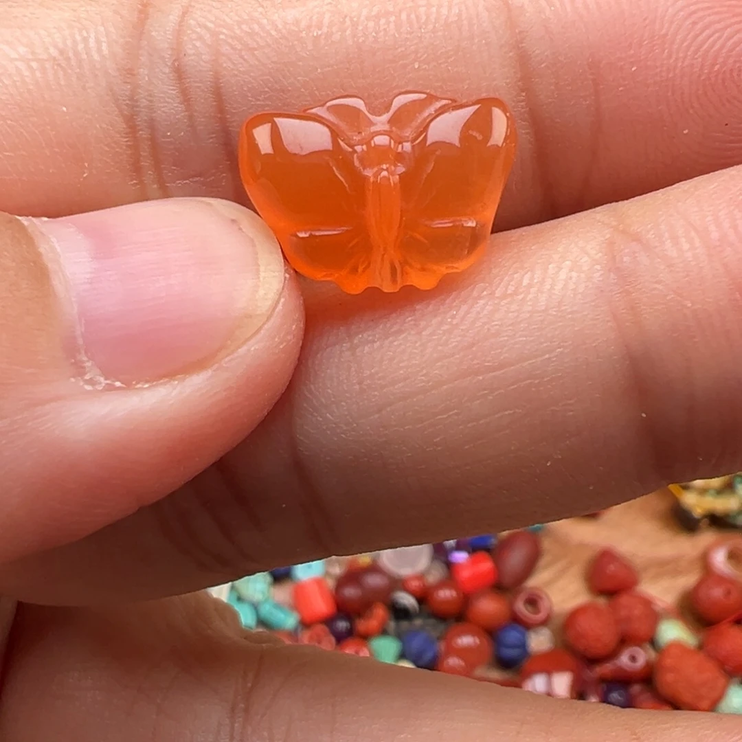 南红玛瑙未镶嵌吊坠(不含链)