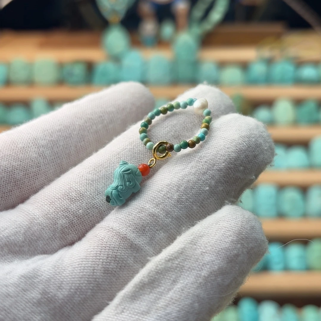 绿松石未镶嵌配饰