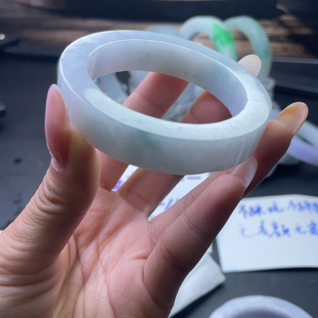 定制翡翠翡翠手镯未镶嵌