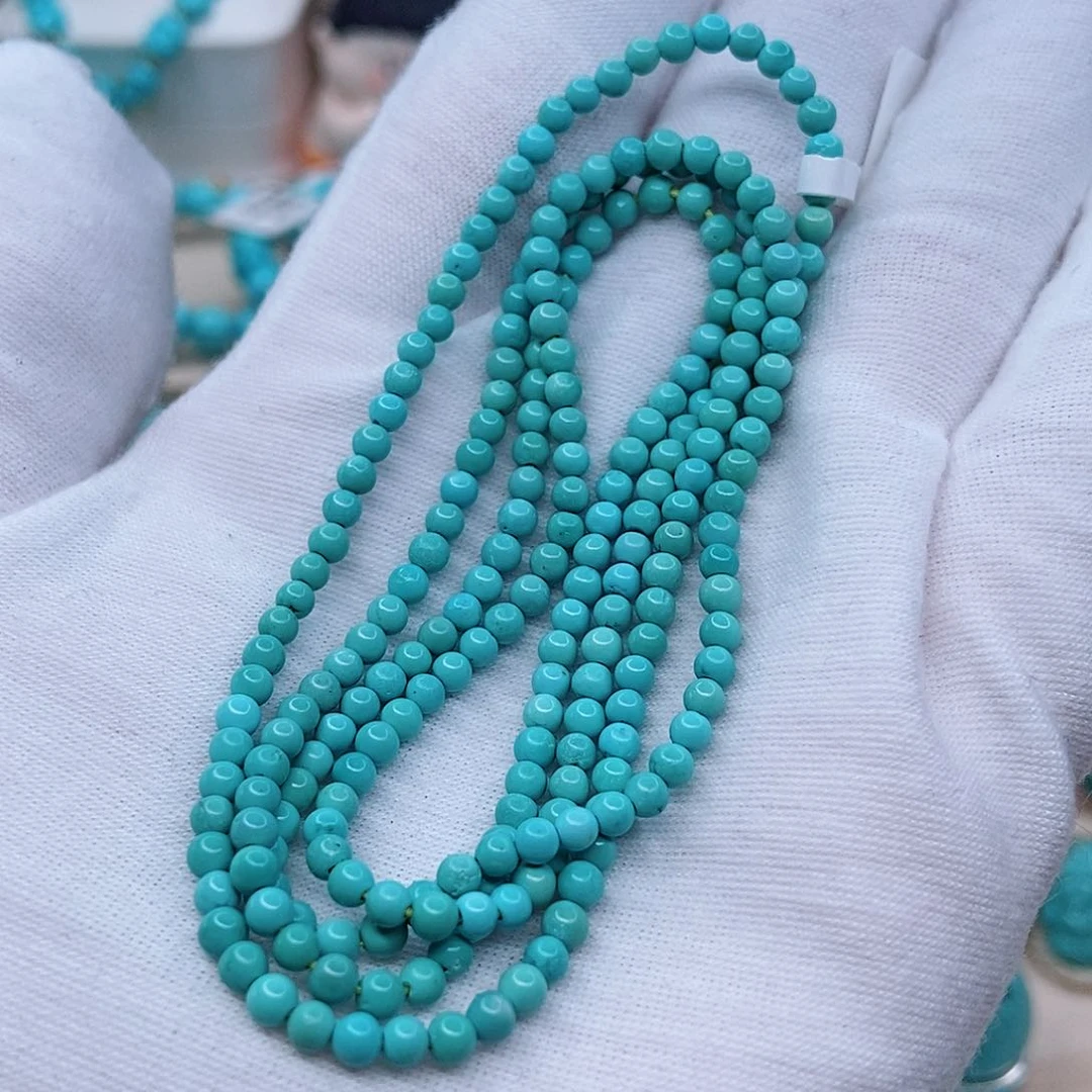 绿松石米链未镶嵌