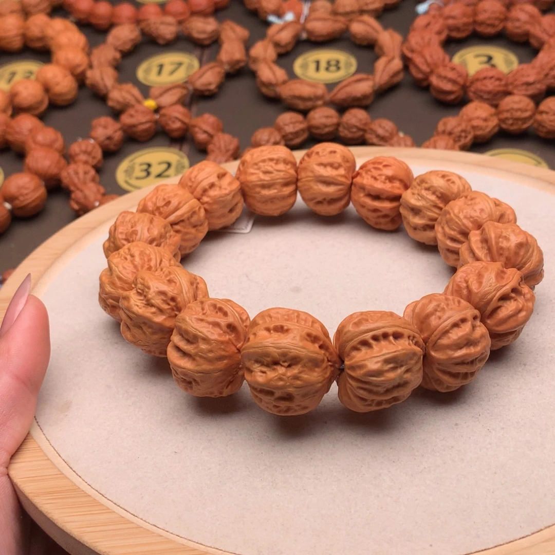 手串文玩核桃粗筋磨盘