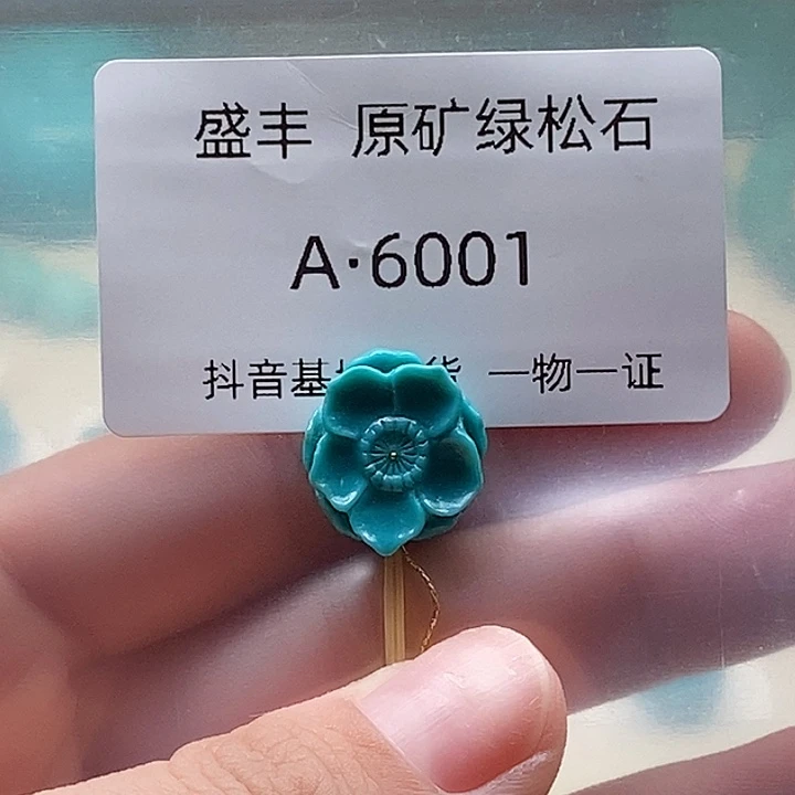 绿松石未镶嵌珠宝奇石14.5✖️16.2