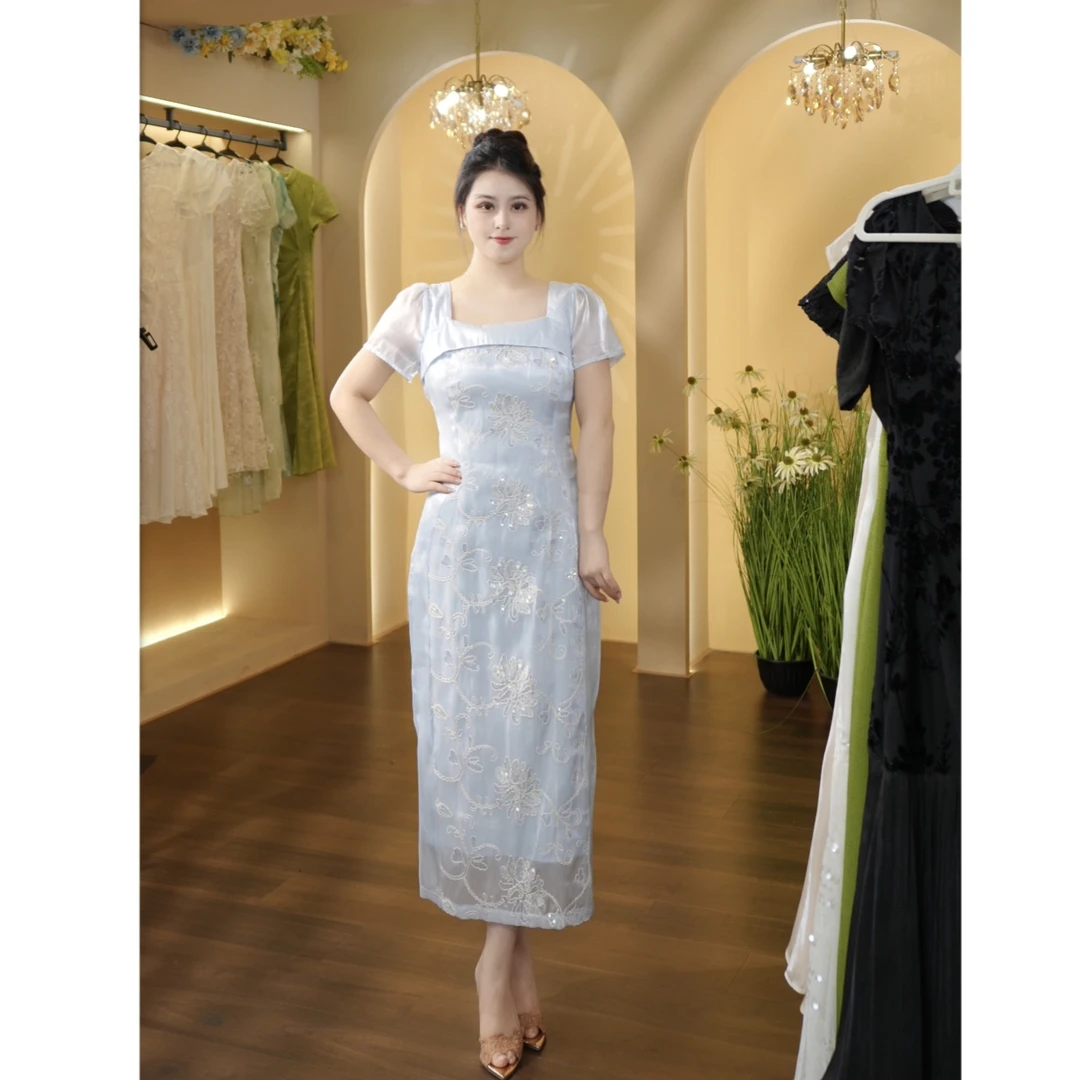 冰冰定制-088 （冰心美人）连衣裙DMYQ1005