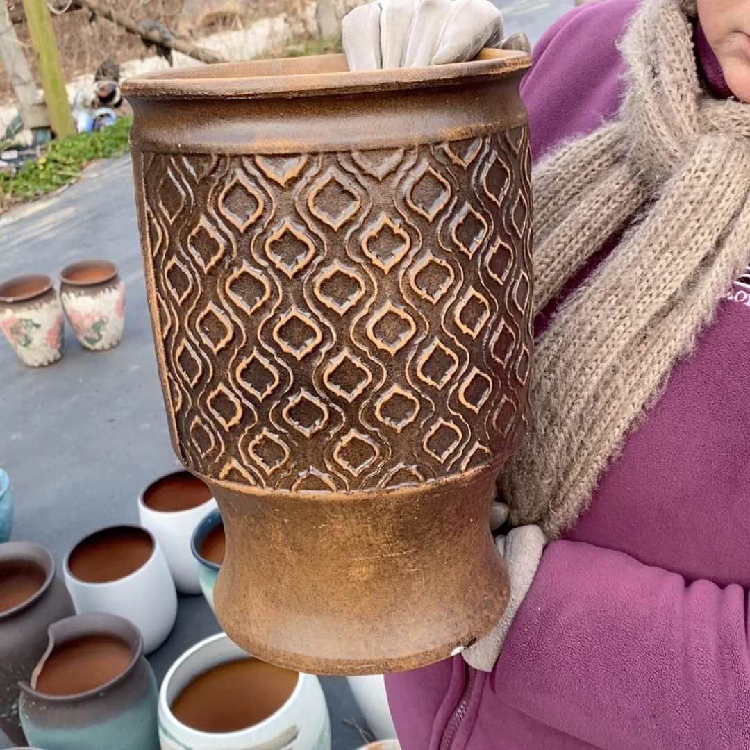 红陶口20高28～～～