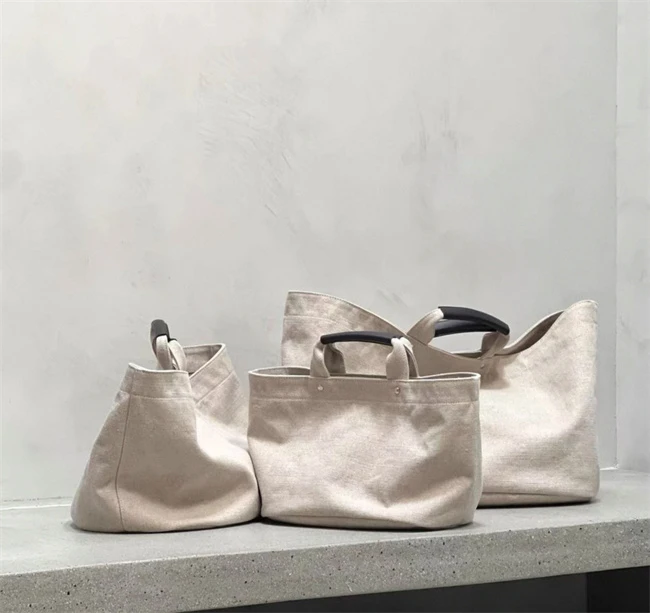 ARTS手提包 全套帆布托特  简约极简风手拿包纯色 随性松弛感日系