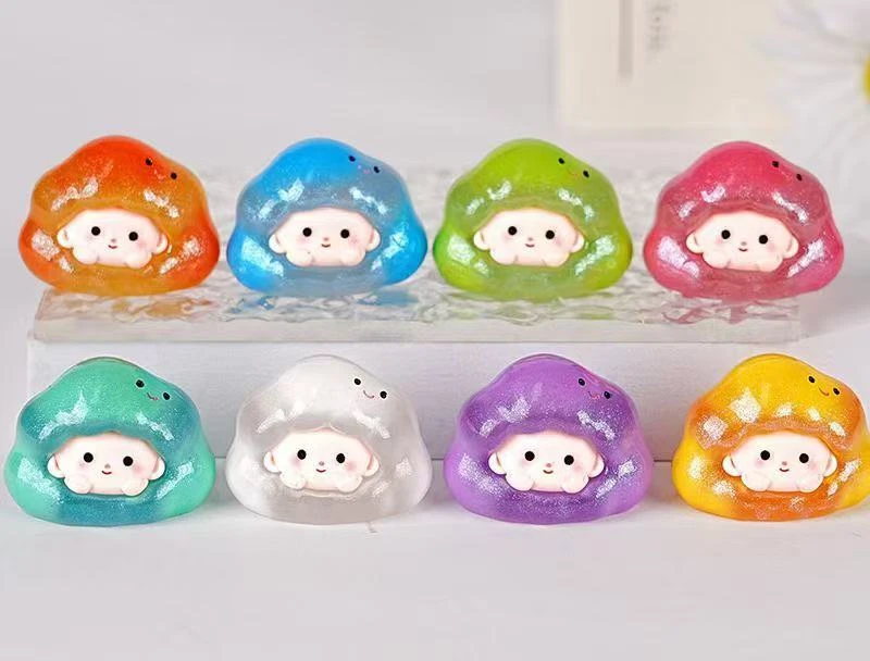 夜光微笑云梦云朵diy树脂摆件