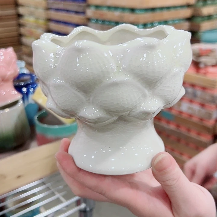 有孔，满10元发货多肉陶瓷花盆