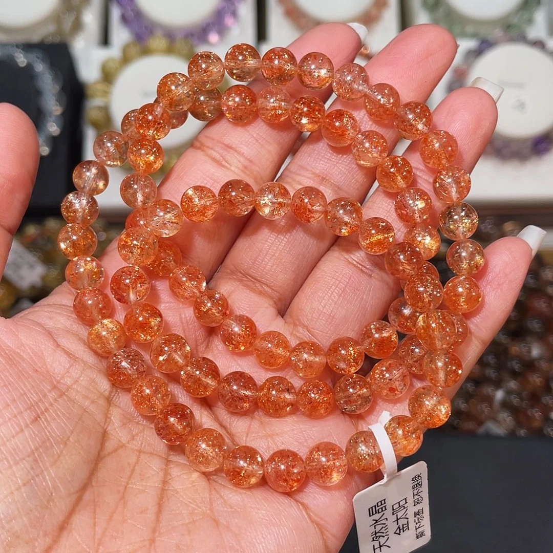 手串未镶嵌长石金太阳7m