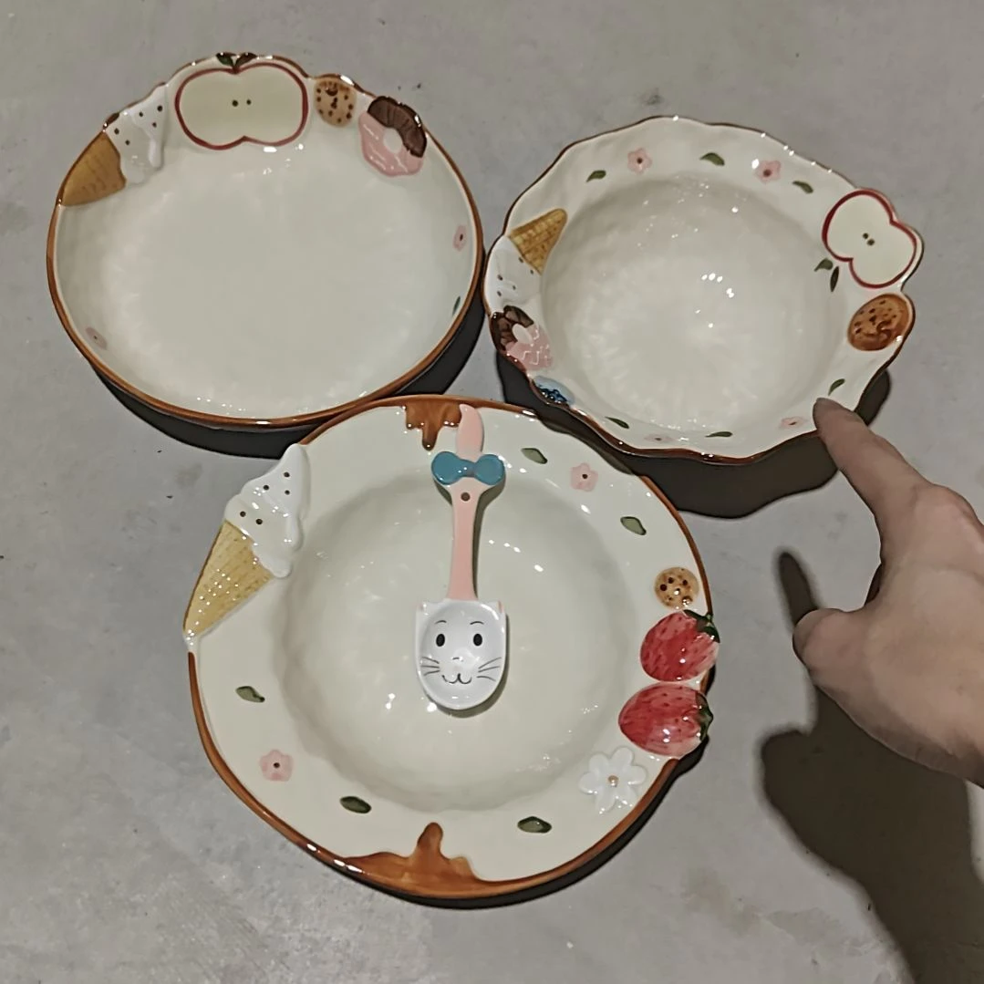微瑕陶瓷餐具釉下彩